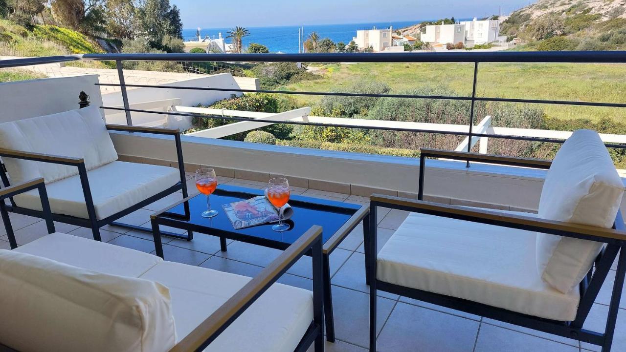 Holiday Villa Sunjoy Close To The Beach Sounion Esterno foto
