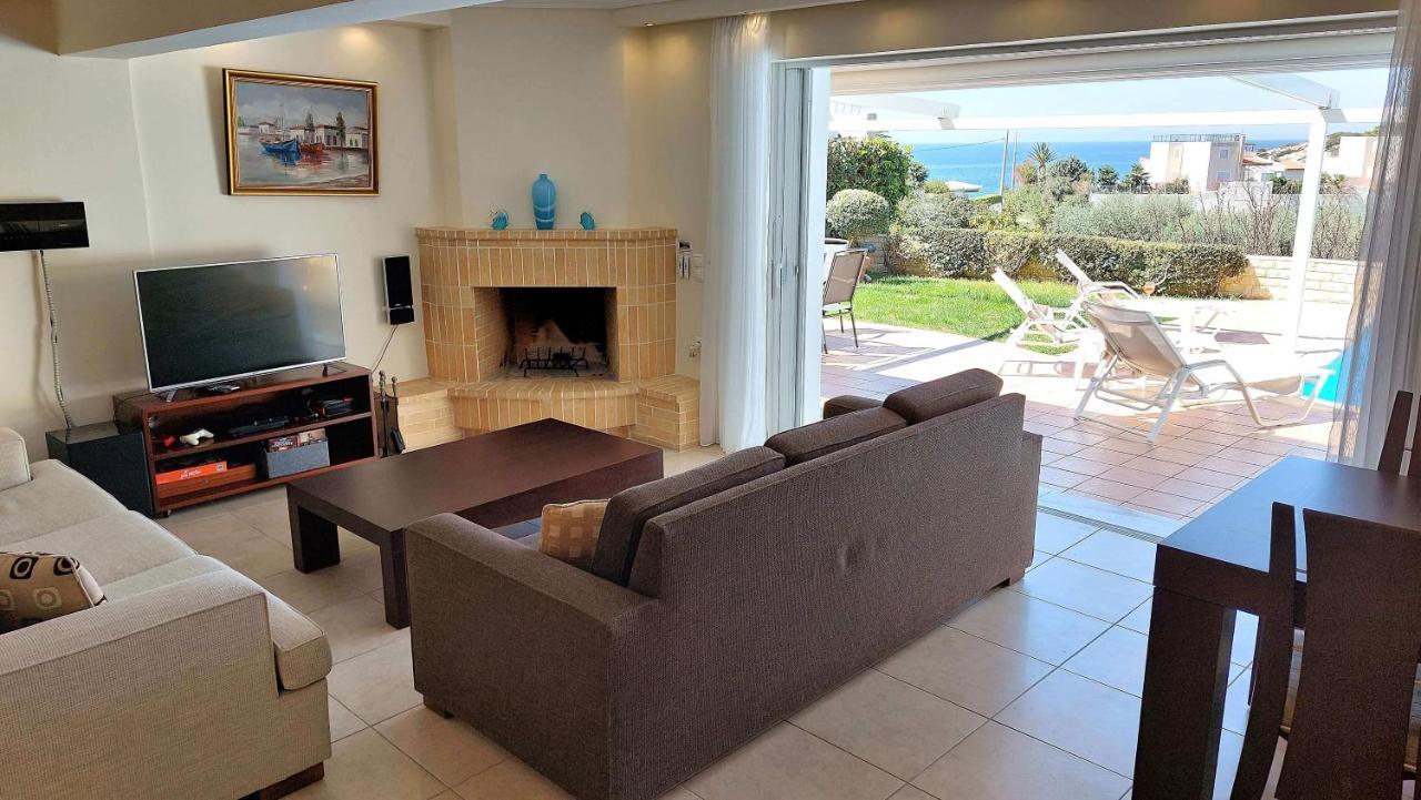 Holiday Villa Sunjoy Close To The Beach Sounion Esterno foto